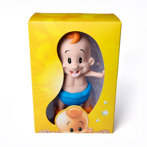 בובת תינוק במבה גדולה